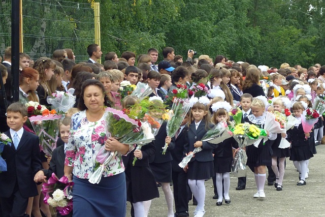 День знаний в многопрофильном лицее р.п.Исса, 01.09.2014