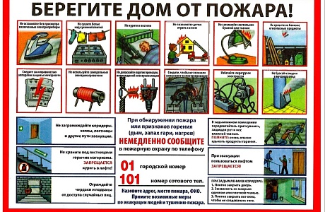 Берегите дом от пожара