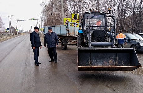 Советник Губернатора Пензенской области Валерий Сиротин посетил с рабочим визитом Иссинский район