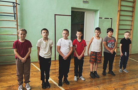 Осенний марафон ГТО в школе села Булычево