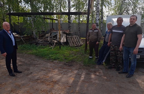 Депутат Собрания представителей Иссинского района Пензенской области Рафик Юсупов встретился с трудовым коллективом Иссинского хлебозавода