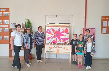 Патриотическая акция «Звезда памяти» в СДК села Каменный Брод