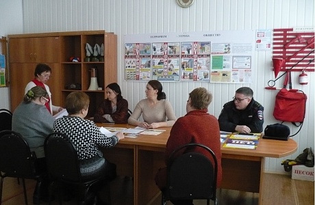 В администрации Булычевского сельсовета Иссинского района состоялось заседание Совета общественности по профилактике правонарушений