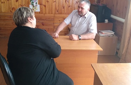 Депутат Собрания представителей Иссинского района Ким Кушаев провел прием граждан