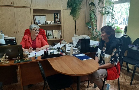 В управлении социальной защиты населения прошел прием граждан