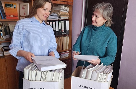 Работа по комплектованию  архива продолжается