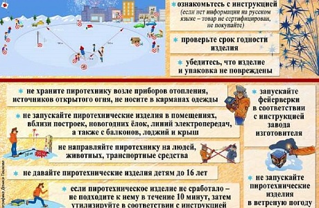 Правила безопасности с пиротехникой Правила безопасности с пиротехникой