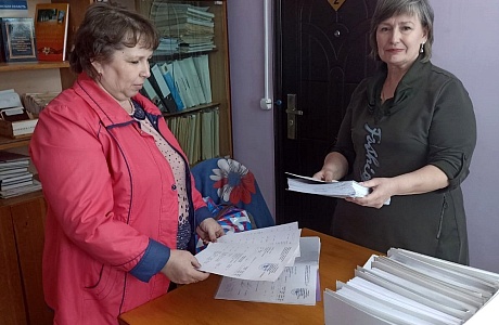 Прием документов постоянного срока хранения в  архив  Иссинского района Пензенской области