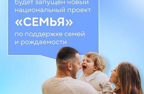 Федеральный проект «Многодетная семья» национального проекта «Семья»