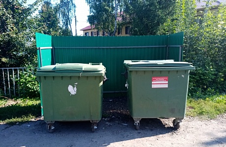 В рп.Исса обустраивают контейнерные площадки для сбора мусора