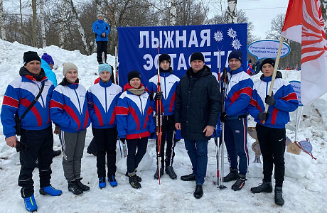 Команда Иссинского района приняла участие в областной эстафете по лыжным гонкам на призы Губернатора Пензенской области