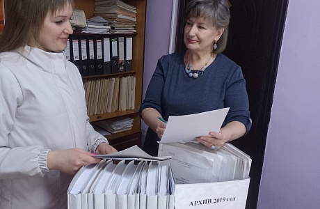 Работа по комплектованию  архива продолжается