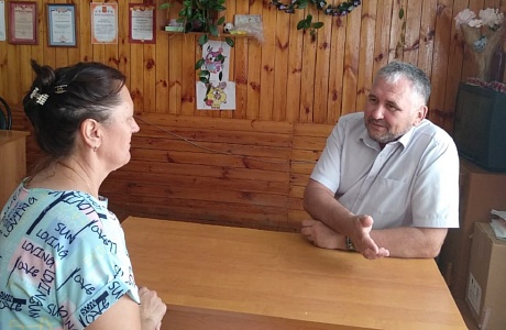 Депутат Собрания представителей Иссинского района Ким Кушаев провел прием граждан