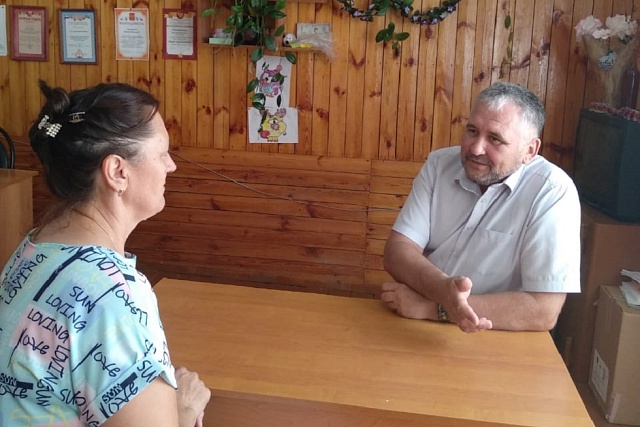 Депутат Собрания представителей Иссинского района Ким Кушаев провел прием граждан