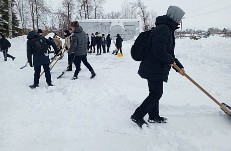 Акция "Снежный десант"