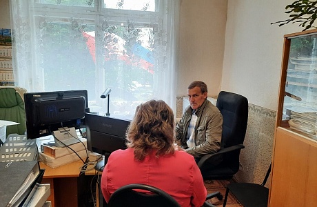Депутат Собрания представителей Иссинского района Пензенской области Владимир Антонов встретился с населением 