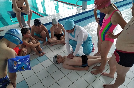 Воспитанникам лицейского лагеря рассказали о правилах поведения на воде Воспитанникам лицейского лагеря рассказали о правилах поведения на воде
