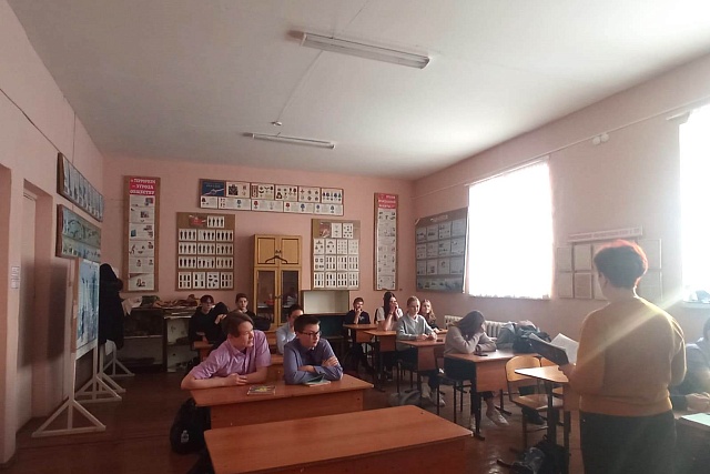 В лицее р.п.Исса прошла встреча-диспут для молодежи «Ты – будущий избиратель»