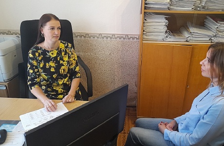 Депутат Собрания представителей Иссинского района Пензенской области Татьяна Сатыренко провела прием населения