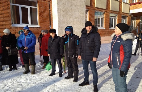В Иссинском районе прошел муниципальный этап Всероссийской лыжной гонки "Лыжня России 2020"