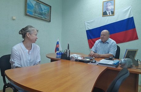 Депутат Собрания представителей Иссинского района Пензенской области Владимир Кузнецов провел прием граждан 