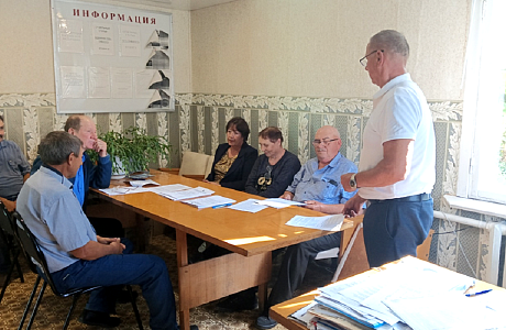 В администрации Знаменско-Пестровского сельсовета Иссинского района состоялась первая сессия Комитета местного самоуправления восьмого созыва