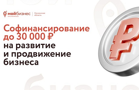 До 30 тысяч рублей могут получить пензенские предприниматели на развитие и продвижение бизнеса