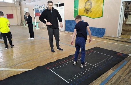 За знаком ГТО вместе с папой!