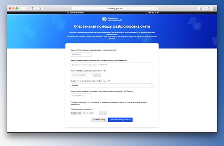 Как разблокировать счет быстро и без посещения налоговой