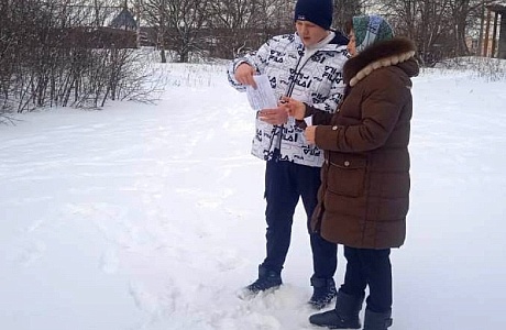 Очередной рейд состоялся по населенным пунктам Каменно-Бродского сельсовета