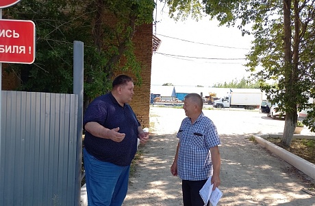 Депутат Собрания представителей Иссинского района Пензенской области Рушан Булатов встретился с населением 
