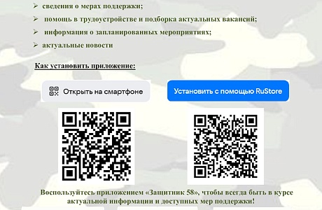 В Пензенской области запущено единое цифровое пространство по поддержке участников СВО и их семей — мобильное приложение «Защитник 58»