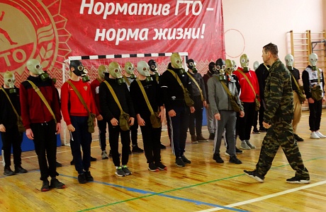 Десятиклассники Иссинского района приняли участие в военно-спортивных сборах