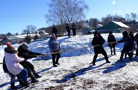 Спортивный праздник, посвящённый проводам русской зимы