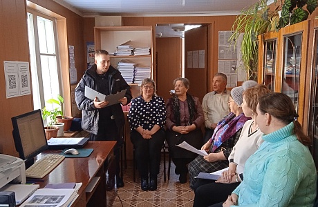 В администрации Каменно-Бродского сельсовета Иссинского района Пензенской области состоялось заседание Совета общественности