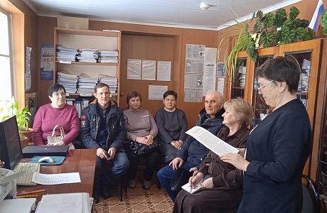 Состоялась 8 сессия Комитета местного самоуправления Каменно-Бродского сельсовета Иссинского района Пензенской области восьмого созыва