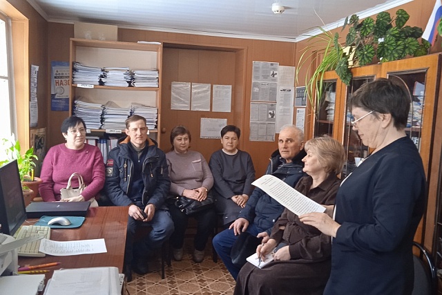 Состоялась 8 сессия Комитета местного самоуправления Каменно-Бродского сельсовета Иссинского района Пензенской области восьмого созыва
