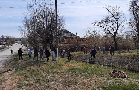 В Иссинском районе проводятся мероприятия по благоустройству территорий