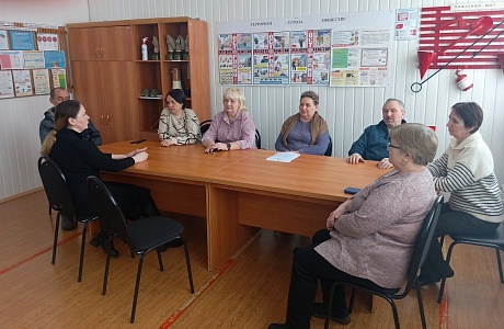 В здании администрации Булычевского сельсовета Иссинского района Пензенской области состоялась 9 сессия Комитета местного самоуправления