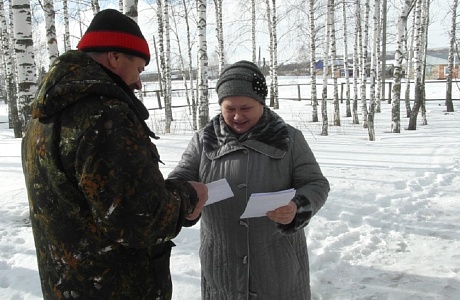  В Соловцовском сельсовете проводятся профилактические рейды по населенным пунктам на предмет мониторинга безопасной жизнедеятельности населения 