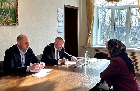 В администрации Иссинского района прошел прием граждан