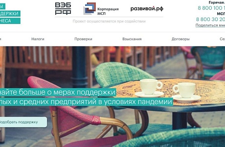ВЭБ.РФ запустил агрегатор мер антикризисной поддержки предпринимателей ВЭБ.РФ запустил агрегатор мер антикризисной поддержки предпринимателей