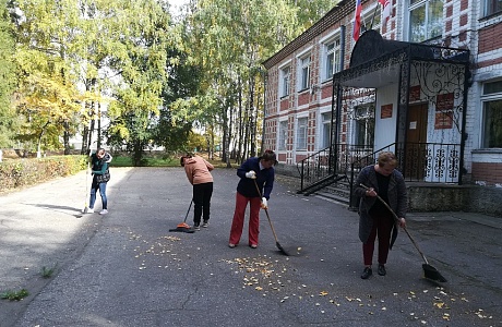 В Иссинском районе прошло благоустройство территорий В Иссинском районе прошло благоустройство территорий