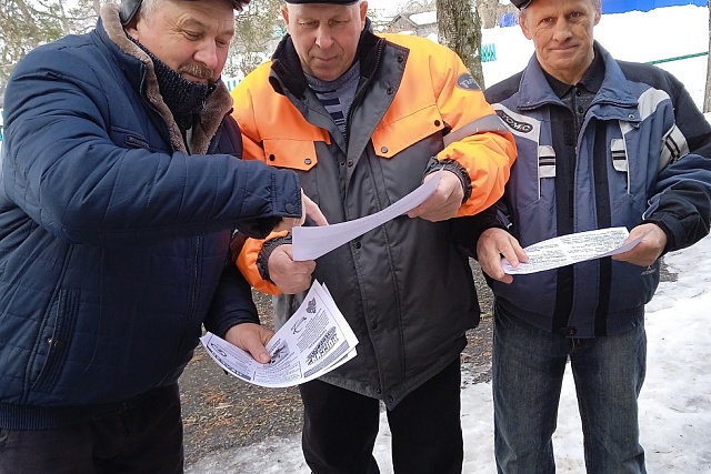 Проведен профилактический рейд в Булычевском сельсовете 