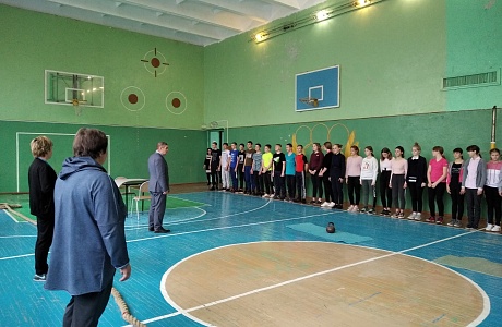 В Иссинском районе 15 ноября 2019 году прошла акция «Богатырские игры»