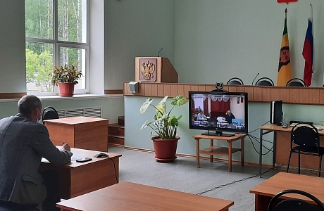 Иссинский район принял участие в совещании в режиме ВКС Иссинский район принял участие в совещании в режиме ВКС