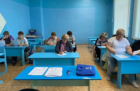 На базе Детско-юношеской спортивной школы прошла просветительская акция — профсоюзный диктант
