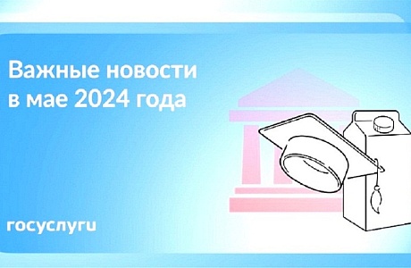Важные новости в мае 2024 года