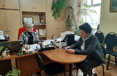 В управлении социальной защиты населения прошел прием граждан