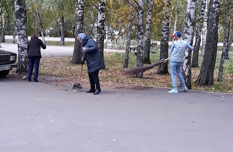 В Иссинском районе проходит месячник по благоустройству территорий